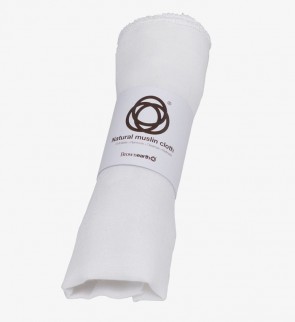 Muslin Face Cloth, Gentle Wash, Cleanse, Remove Make Up and Exfoliate, 100% Natural Egyptian Cotton. X 1 Units